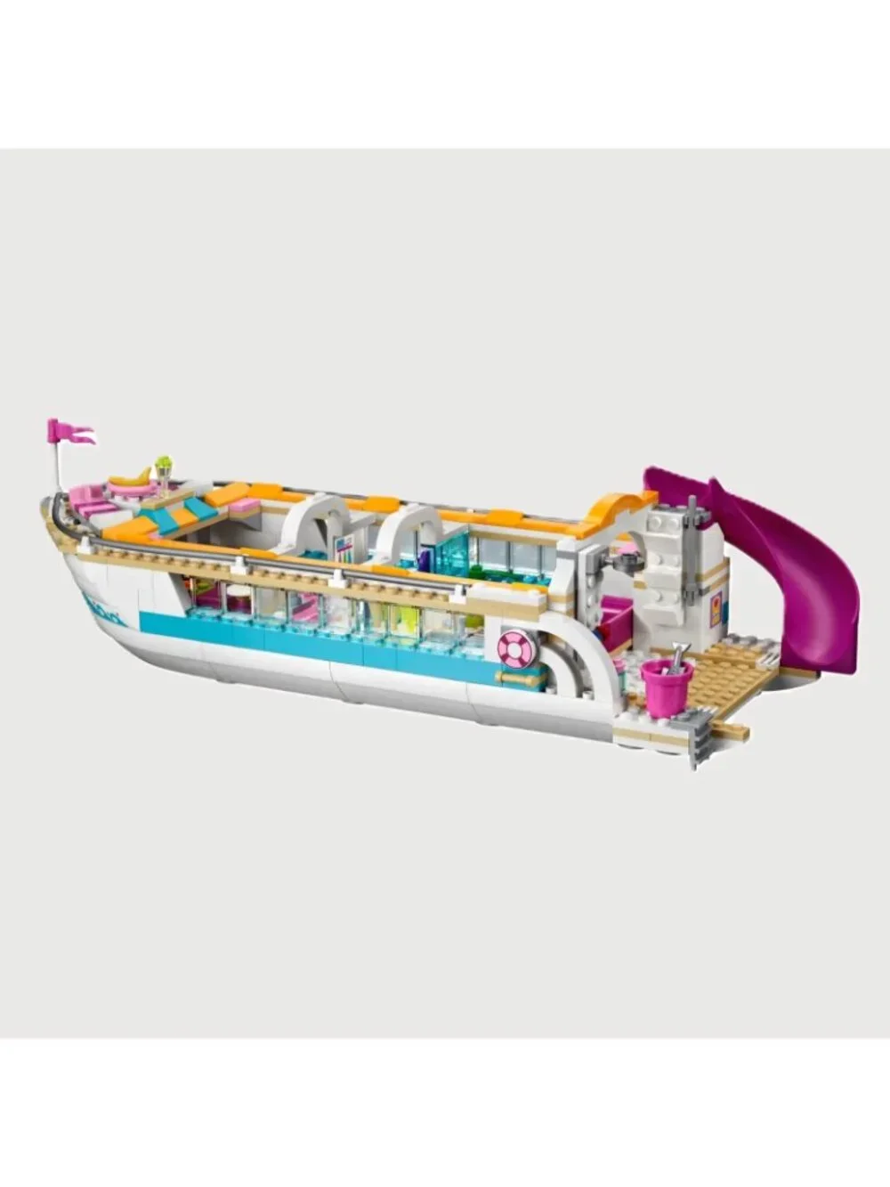 Lego Friends Dolphin Cruiser Complete Set 41015 with Instructions but NO Box
